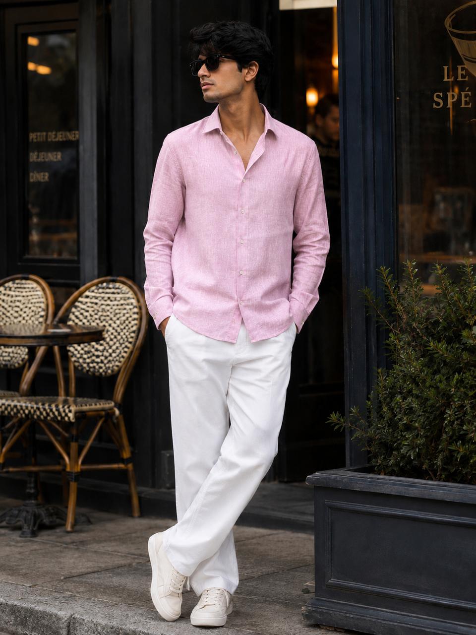 cotton linen shirts - Image 3